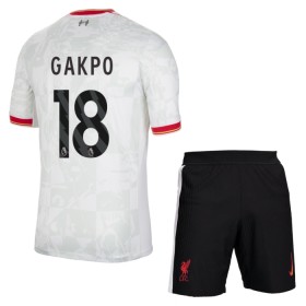 Camiseta Niño Liverpool Gakpo 18 Tercera 2024-25